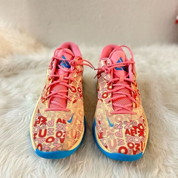 Nike zoom freak 2 pale vanilla/blue FB9503 200 Men's sz 18 - Picture 5 of 9